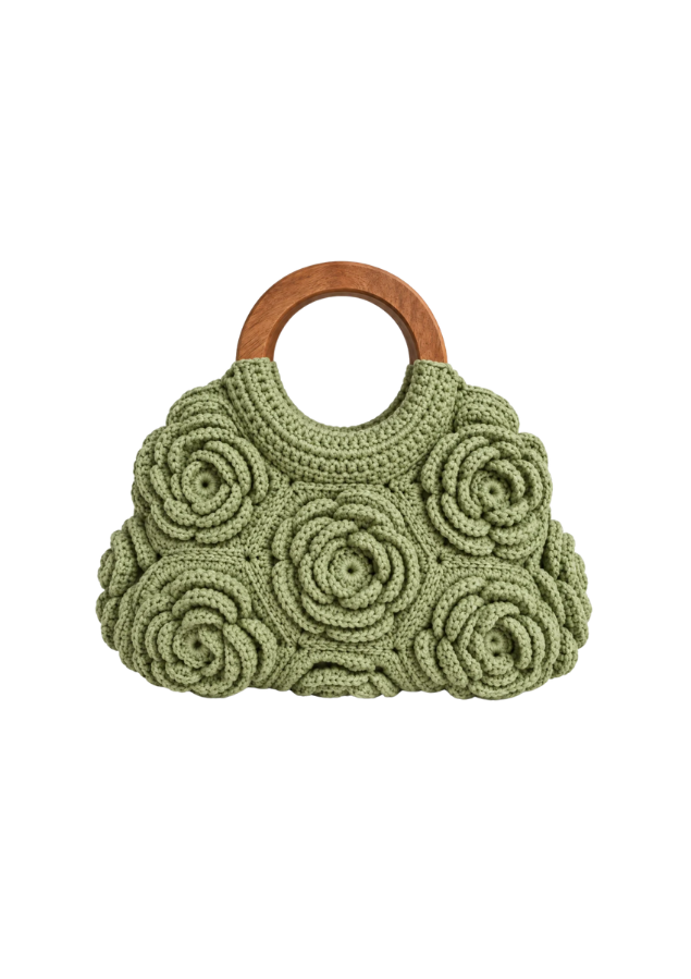 Ainda sem nome · Textura floral, peça artesanal CORDÊ