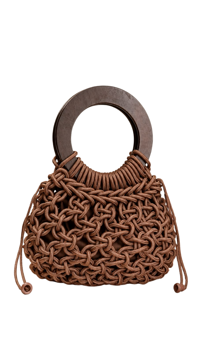 Bolsa Jú, peça artesanal CORDÊ
